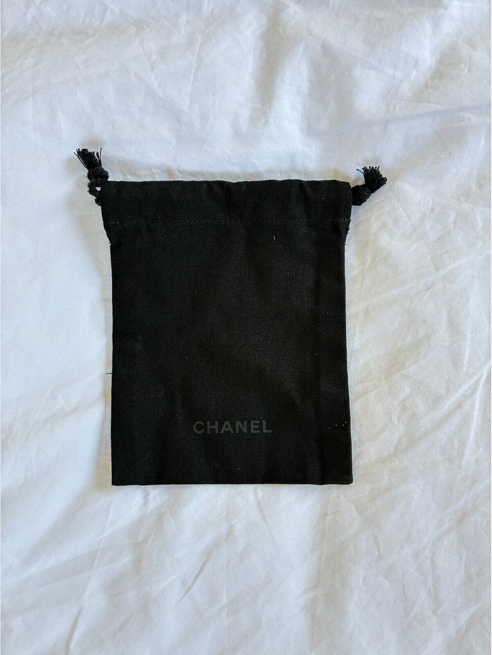 Authentic Chanel dust bag (drawstring pouch)